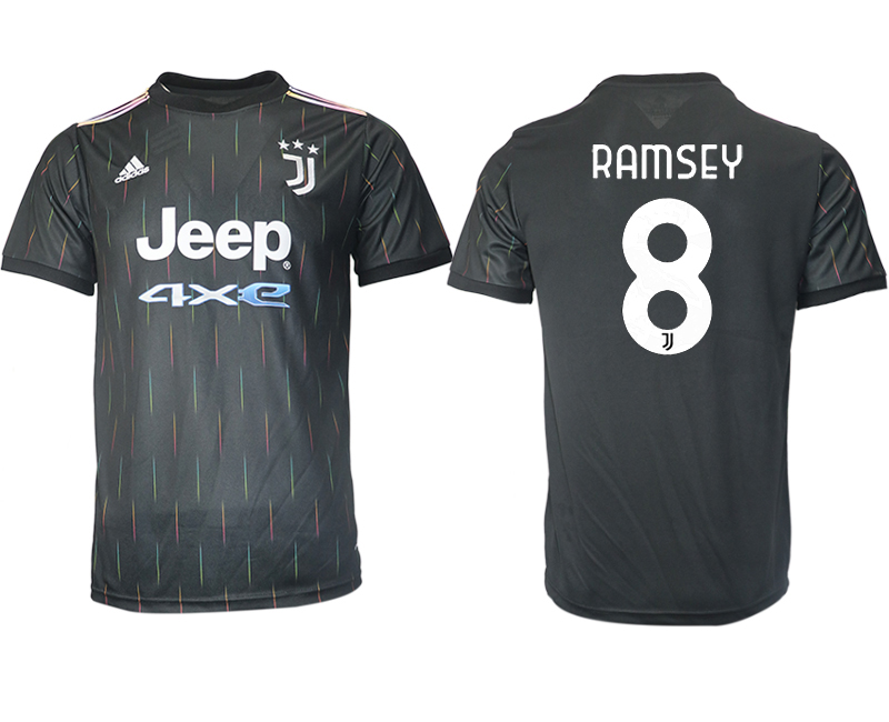 Cheap Men 2021-2022 Club Juventus away aaa version black 8 Soccer Jersey